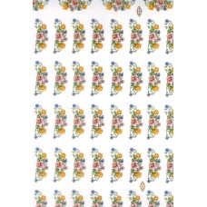 Ref. 79389 - Decalque ramo rosa médio